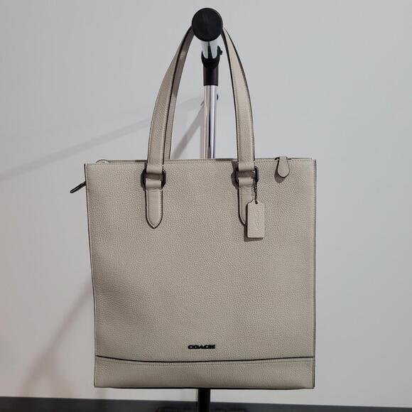 NWOT Coach Graham Structured Tote Steam Womens CJ654 - Picture 3 of 12